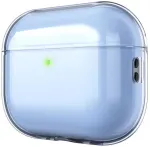 Keybudz Jelly Series permatomas dėklas skirtas AirPods Pro 3rd Gen - Baby Mėlyna - Baby Mėlyna