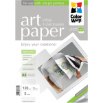 ColorWay ART | Photo Paper T-shirt transfer (baltas) | 120 g/m&sup2; | A4