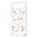 Dėklas Fixed Fiksuotas &bdquo;MagBloom&ldquo; | Galinis dangtelis | &bdquo;Apple&ldquo; | &bdquo;iPhone Air&ldquo; | TPU | &bdquo;Blush Plum&ldquo;