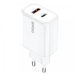 Įkroviklis Bwoo (CDA207) (1xUSB-C; 1xUSB 36W) baltas