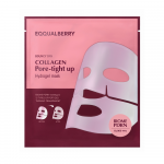 Eqqualberry - Kolageno poras sutraukianti hidrogelio kaukė - vieno lapelio