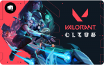 Usorteret Riot Valorant Guthabenkarte 50&euro;