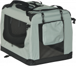 Ne&scaron;ioklė, sulankstomas transportavimo krep&scaron;ys, dydis XL 82x58x58 cm, pilka, REBEL ANIMALS