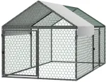 VEVOR Metalinis vi&scaron;tų aptvaras 4&ndash;6 vi&scaron;toms, 1 x 2 x 1 m