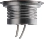 18W LED įleidžiamas į grindinį &scaron;viestuvas IRIDE, sidabro sp., RGB, dimeriuojamas, IP67