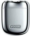 Laifen Yoose Mini 2.0 golarka, maszynka elektrinė vyri&scaron;ka, IPX7, USB-C, podr&oacute;żna, sidabrinė