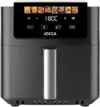 Gruzdintuvė Jocca Skaitmeninė bekepė frietnė Air Fryer 6,5 l 1700 W juoda