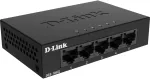 &Scaron;akotuvas D-Link DGS-105GL/E network switch Unmanaged Gigabit Ethernet (10/100/1000) Juodas