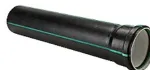 Huliot Doo Eur Tylusis kanalizacijos vamzdis &Oslash;110 mm &ndash; 110x500 mm garsą izoliuojantis kanalizacijos vamzdis su 1 mova