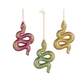 Christmas Tree toy Decoris Snake. various colours