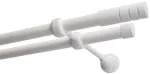 Decastyl Dviguba karnizas FI 19 MM baltas 320 CM TECHNO KOWALSKI