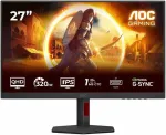 Monitorius AOC | Q27G4SRU | 27 ' | Fast IPS | QHD | 16:9 | 320 Hz | 0.3 ms | 2560 x 1440 pikselių | 400 cd/m&sup2; | HDMI jun (Pažeista pakuotė)