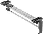 Retractable hanger large l-300 plastikas mount (chrome)