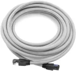 1conn 2 m cat8 gigabitinis eterneto tinklo kabelis 40 gb s ftp lszh cat 8 duomenų kabelis rj45 pilkas - 10 vnt. pakuotė 2 m