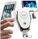 Indukcinis automobilinis telefono laikiklis universalus greitas įkrovimas qi