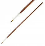 Renesans 1001r apvalus sintetinis teptukas, 2 dydis