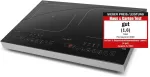 Viryklė Caso Pro Gourmet 3500 mobilioji dviguba indukcinė kaitlentė, testo nugalėtojas Home & Garden Test, maks. 3500 W, 60-240&deg;c, 12 galios lygių, puodams iki 22 cm