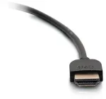 C2g 3 m lankstus didelės spartos hdmi kabelis su žemo profilio jungtimis, suderinamas su XBOX One, XBOX Series S, Blu-ray, Dvd, Ps4, Ps5, Smart Tv, Soundbar ir monitoriais