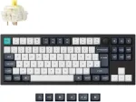 Keychron Q3 Max belaidė mechaninė klaviatūra, Qmk/via programuojama pilno metalo klaviatūra vokiečių De-iso Tkl i&scaron;dėstymas Bluetooth/laidinis Rgb su kar&scaron;to keitimo Gateron Jupiter Banana jungikliais