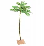 Led palmės lempa 180 cm, 96 diodai, &scaron;ilta balta, 8 efektai