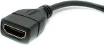 Micro Hdmi į Hdmi kampinis adapteris, 90 laipsnių