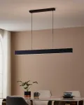 Eglo Connect.su Andreas-su Led pakabinamas &scaron;viestuvas, juodas, Zigbee, valdomas programėle