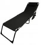 Gardenline Sodo gultas paplūdimio gultas sulankstoma lova su ki&scaron;ene 190x58x30cm