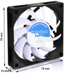 Aab Cooling Super Silent Fan 7 - 70mm ventiliatorius, 3 vnt.