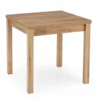 Kvadratinis i&scaron;skleidžiamas stalas Gracjan, ąžuolo craft spalvos, 80 cm, Halmar