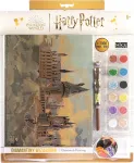 Diamantiny harry potter - landscape hogwarts - mozaikos rinkinys - activity crystal art, diamond painting, 1 paveikslėlis a4, įvairiaspalvis, 21 x 29.7 cm, 21003