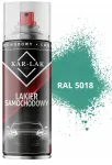 Ral 5018 turkio mėlyna spalva pur&scaron;kiamas automobilinis bazinis lakas 200 ml