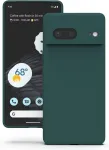 Yatwin dėklas, skirtas google pixel 7, auk&scaron;čiausios kokybės silikoninis telefono dėklas su kameros apsauga, &scaron;velnus, mink&scaron;tas, itin plonas, atsparus smūgiams, atsparus įbrėžimams, apsauginis dėklas, žalias