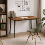 Kvadratinis valgomojo stalas 120 x 90 x 75 cm
