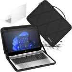 Smatree kietas eva apsauginis dėklas, suderinamas su 13.3 colių hp pro x360 435 g10 ne&scaron;iojamojo kompiuterio krep&scaron;iu (x8244)