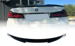 Bmw G30 Ala M4 Look Spoiler bagažinės dangčio juodas blizgus spoileris