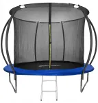 Sodo batutas vaikams su vidiniu tinkleliu ir kopėčiomis 8ft 244 cm