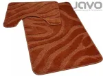 Javo !!! Akcija !!! Vonios kilimėliai 2 dalių Wenus 60x100 (terra)