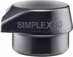 Guminis Simplex plaktuko antgalis, skirtas trinkelių klojimui - 80mm "stand up"