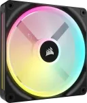 Corsair Icue Link Qx140 Rgb 140mm ventiliatorius, juodas