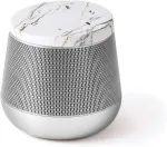 Kompiuterio kolonėlės Lexon - Miami Sound garsiakalbis - ne&scaron;iojamas garsiakalbis - madingas ir plonas dizainas - hp 5 w - įkraunamas per usb - kompakti&scaron;kas dydis - aukso/marmuro baltumo, 3660491005259