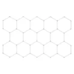 Lubinis &scaron;viestuvas Toolight Led &Scaron;viestuvas Hexagon Jnh052-h Baltas
