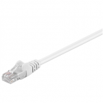 Goobay | CAT 5e patch cable, U/UTP | Baltas RJ45 male (8P8C) | RJ45 male (8P8C)
