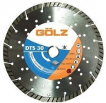 Universalus deimantinis diskas GOLZ DTS30 125x22.2mm