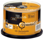 Intenso CD-R 700 MB 52x 50 vienetų (1001125)