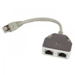 &bdquo;MicroConnect&ldquo; Y- ADASTE RJ45- 2xRJ45 M / F 8P (MK420)