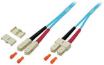 Efb Elektronik EFB Duplex Jumper SC-SC 50/125, OM3, LSZH, aqua, 3.0mm, 7,5m