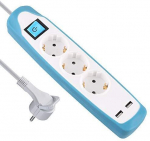 Electraline Ilgintuvas B21A0, 3 x 1 mm&sup2;, 2 m, 3 lizdai