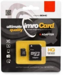 Micro SD atminties kortelė 2GB Imro + adp