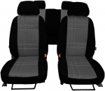 ES S-TYPE sėdynių užvalkalai (eko oda) Iveco Daily VI 2014-2024m. (7 vietų)