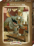 Heye Dėlionė 1000 vnt. - Zozoville: Drabužių skalbimo diena